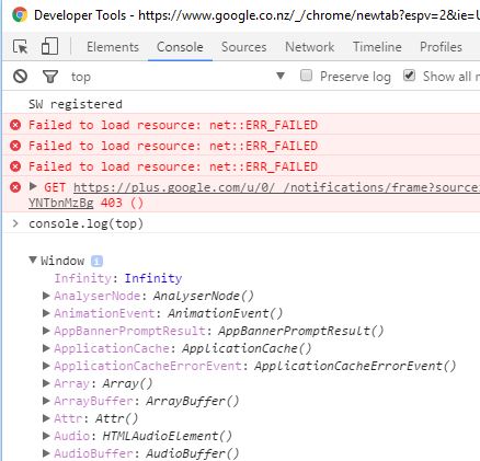 Browser dev tools and javascript’s console.log post image